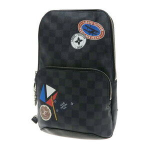 Louis Vuitton Damier Graphite Black Avenue Sling Travel Sticker